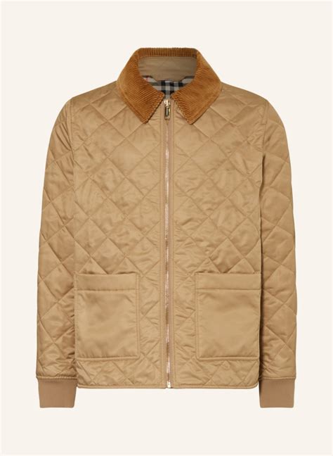 burberry steppjacke beige|net a porter Burberry jacket.